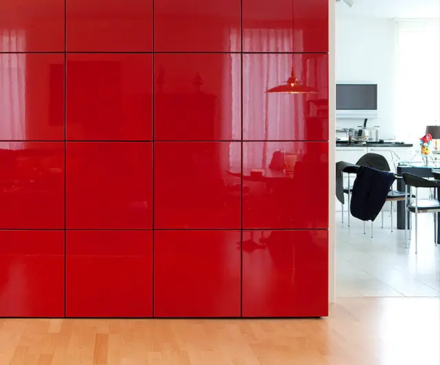 Schrank im Quadrat